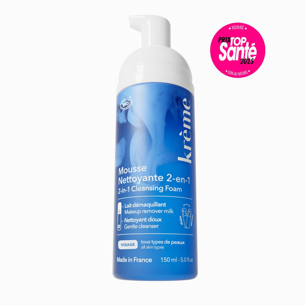 Mousse Nettoyante 2-en-1